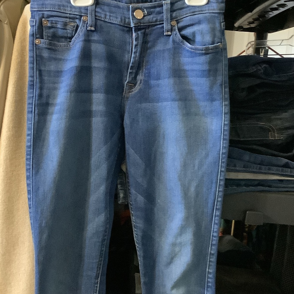 7 For All Mankind Dark Blue Women's Skinny‎ Jeans, 27